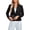 02#Black/Black, variant on Women's Elegant Long Sleeve Office Blazer Open Front Business Casual Suit Jacket