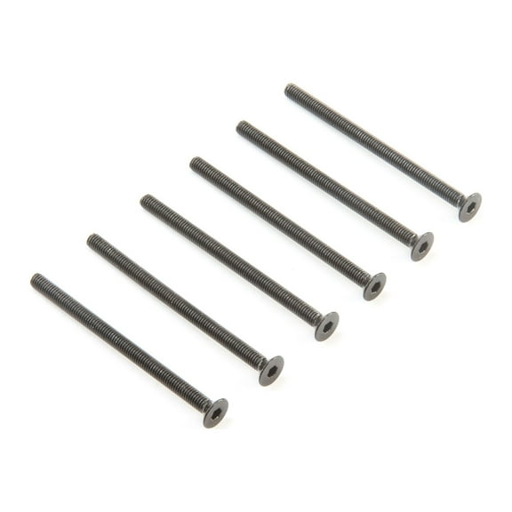 Losi M3 x 45mm Flat Head Screws 6 LOS235028 Elec Car/Truck Replacement Parts