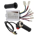 thumbnail image 3 of Kit De Controlador Eléctrico, Kit Universal De Controlador De Cepillo, 478g Profesional Para Scooter Eléctrico Eléctrico Con Pantalla LCD Triciclo Eléctrico ZAQW Controller Throttle Handle Kit, 3 of 8
