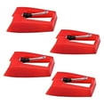 thumbnail image 1 of 4 Pack Aiguille de Tourne-Disque Rubis Remplacement Gramophone Vinyle Tourne-Disque, 1 of 4
