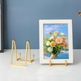 thumbnail image 6 of YIEMEEN 2 Pieces Elegant Tabletop Easel Set for Photo Frames And Collector Plates, 6 of 8