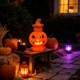 thumbnail image 5 of Kyusrd Pumpkin Lantern Lights for Halloween Decor,Battery Operated LED Pumpkin Hanging Decoration With Illuminated Face Suitable for Yard Decor, 5 of 7