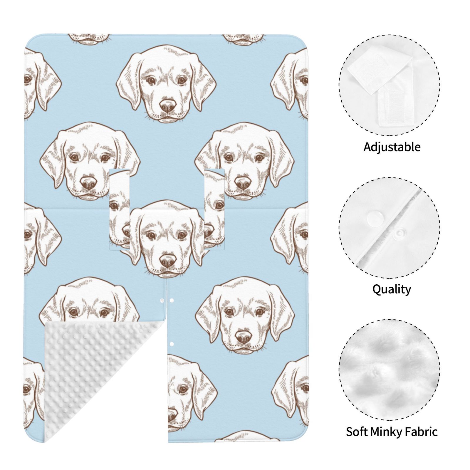 Car Seat Cover Baby - Labrador Retriever Dog No.1012 Breathable Infant Car Seat Cover for Baby Carseat, Lightweight Comfort Baby Essentials Must Haves Newborn Stuff for Girl Boy