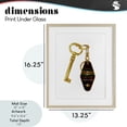 thumbnail image 4 of Stupell Industries Glam Luxury Hotel Key Birch Framed Print Under Glass, 13 x 16, by Ziwei Li, 4 of 8