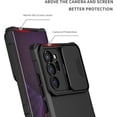 thumbnail image 5 of for Samsung Galaxy Note 20 Ultra 5G Case with Slide Camera Cover,  Silicone TPU Bumper Tough PC Cover with Kickstand, Military Shockproof Protective Phone Case for Galaxy Note 20 Ultra 5G Black, 5 of 7