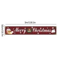 thumbnail image 4 of XWSHYW Decoraciones para El Hogar Bandera Decorativa con Letras de Feliz Navidad para Exteriores., 4 of 4