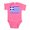 Raspberry, variant on CafePress - Greece Flag Infant Bodysuit - Cute Infant Bodysuit Baby Romper - Size Newborn - 24 Months