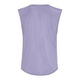 thumbnail image 4 of ADSSDQ Cotton Men's Big and Tall Sleeveless Tank Tops Muscle Shirts Gym Casual Workout Tees with Pocket Purple M, 4 of 4