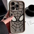 thumbnail image 3 of Funda de teléfono suave de araña de dibujos animados de Color sólido, funda de teléfono anticaída todo incluido para iPhone 15, 14, 13, 12, 11 Pro Plus Pro Max, X, XS, XR, 3 of 5
