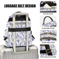 thumbnail image 3 of FORMRS Mini Backpack Purse for Women Quilted Travel Daypack Casual Shoulder Bag, Watercolor Lavender Pattern, 3 of 7