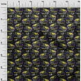 thumbnail image 3 of oneOone Velvet Yellow Fabric Truck Fabric For Sewing Printed Craft Fabric By The Yard 58 Inch Wide, 3 of 5