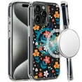thumbnail image 3 of For iP15 Pro Max Magnetic Space UV Design Case - Nightly Floral, 3 of 3