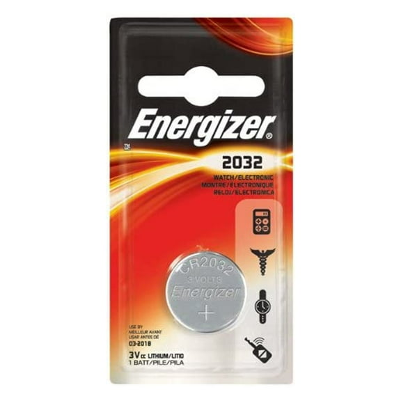 25 Pack Energizer ECR2032 Lithium 3-Volt Coin Cell Battery