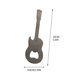 thumbnail image 2 of Abridor de guitarra de acero inoxidable Un sacacorchos, 2 of 5