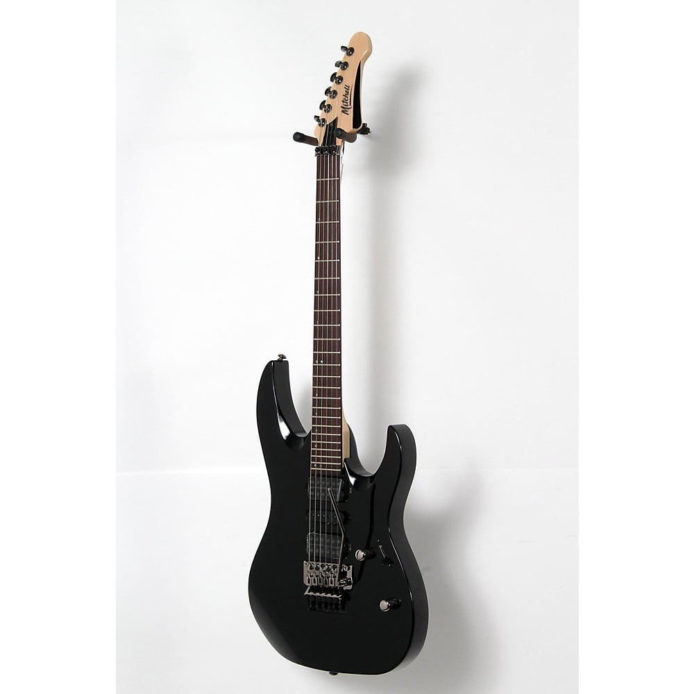 Mitchell HD400 Hard Rock Double Cutaway Electric Guitar Level 2 Black