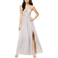 thumbnail image 1 of Emerald Sundae Robe Habillée Ornée pour Femmes, Gris, Très Grand, 1 of 1