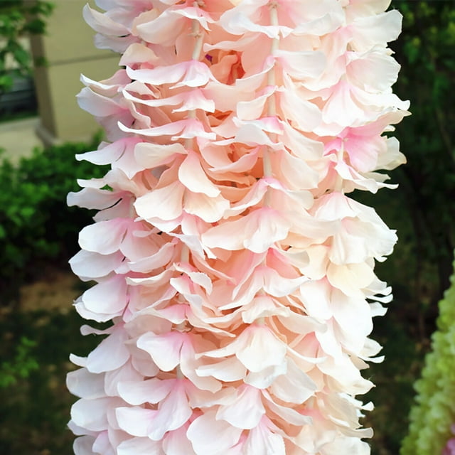 1m Artificial Orchid Flowers String Cloth Fake Flower Real Flowers String Wedding Decorative Touch Home Wedding Decorative Simulation Flowers