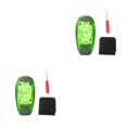 thumbnail image 1 of Yuarrent Luz de advertencia Casco de ciclismo nocturno Luz LED Luz trasera para bicicleta modos Lámpara de alerta a prueba de agua, Verde Verde 2piezas Yuarrent CBP149187, 1 of 6
