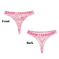 thumbnail image 3 of Balery Western Cowgirl Tangas de Algodón para Mujer con Estampado – Ropa Interior Sexy, Transpirable, G-string-X-Large, 3 of 6
