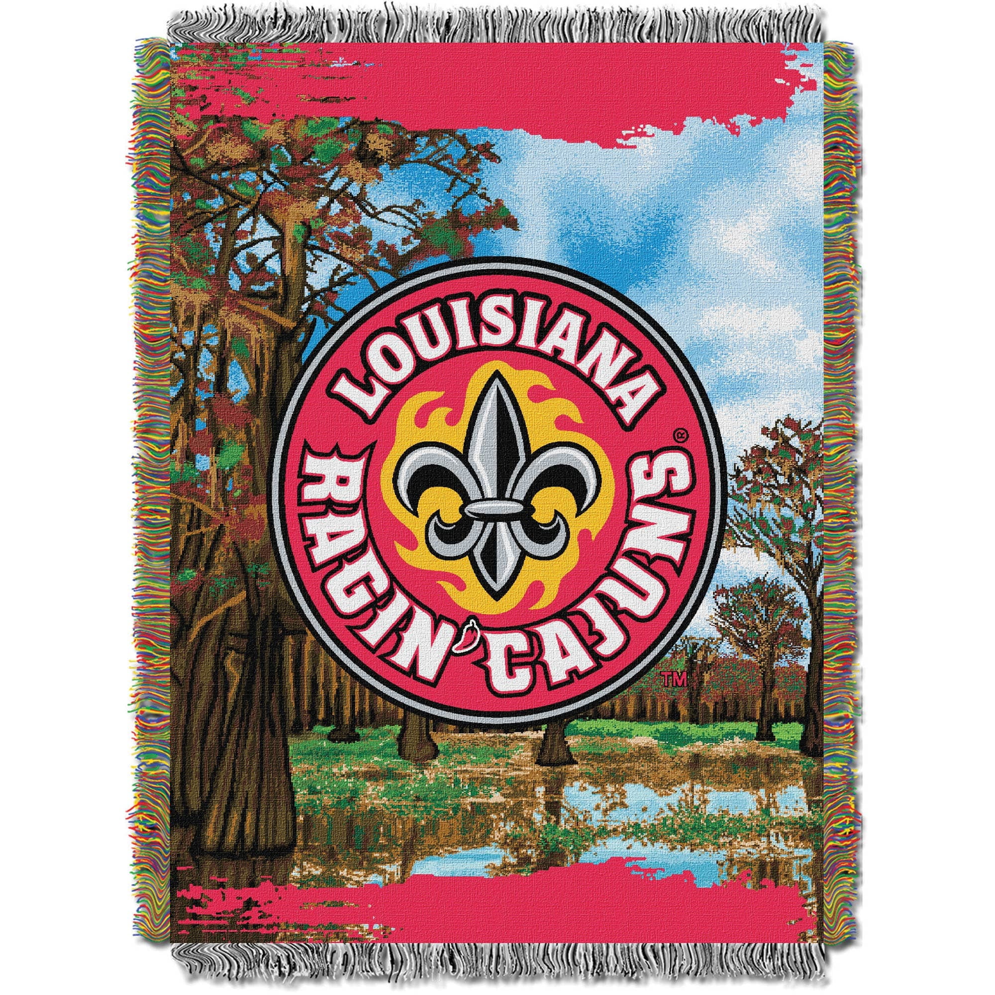 Louisiana Ragin' Cajuns The Northwest Company 48'' x 60'' Home