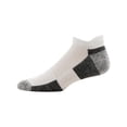 thumbnail image 6 of Gildan Men's Ultra Cotton No Show Tab Socks White, 3 Pack, 6 of 6