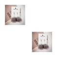 thumbnail image 4 of yingyy Dangle Earrings Popular Accessories Long Pattern Alloy Ball Earring Anniversary Gift Unique Ear Stud Wedding Party Jewelry Use Gray+Rhinestone 2Set, 4 of 6
