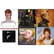 Aladdin Sane & Rise & Fall Of Ziggy Stardust & The Spiders From Mars (2012 Remaster/Half-Speed Master) & Low (2017 Remaster) & Station To Station (2016 Remastered Version) & Hunky [LP Vinyl Bundle]