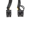 thumbnail image 4 of Uxcell 8 Pin hembra a doble PCIe 8 Pin (62) macho adaptador de alimentación PCI Express cable GPU 220mm/8.7" para tarjeta gráfica, 4 of 6