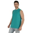 thumbnail image 4 of Inkmeso Men's Lightweight Cotton Tank Tops Moisture Wicking Sleeveless Shirts Workout Muscle Tank, 4 of 7