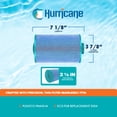 thumbnail image 3 of Hurricane Elite Aseptic Advanced Cartridge Filter for Eco-Pur Replacement 2004, 3 Pack, 3 of 7