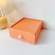 thumbnail image 3 of Cajón de escritorio para almacenamiento de joyas, maquillaje y archivos, organizador para oficina naranja, 3 of 9