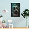 thumbnail image 4 of Greek Mythology Mighty Zeus Poster Poster Cool Artworks Painting Wall Art Canvas Prints Hanging Picture Home Decor Posters Gift 08x12inch(20x30cm), 4 of 6