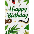 thumbnail image 4 of Snake Themed Happy Birthday Background Banner Party Supplies Birthday Decoration Photography Props Backdrop Decorations, 4 of 8