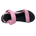 thumbnail image 3 of SNJ Women's Open Toe Slide Flat EVA Foam Hook and Loop Sandal, 3 of 3