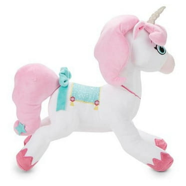 Nella the Princess Knight Knight Trinket Cuddle Pillow, White/Pink