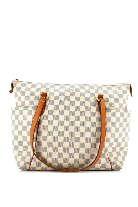 Pre-Owned Louis Vuitton Totally Handbag Damier MM By Rebag