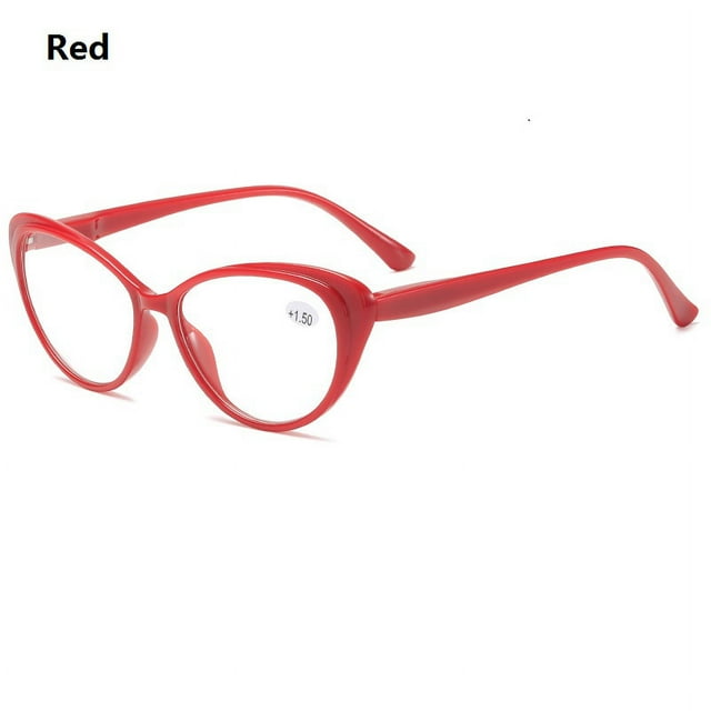 1.0+1.5+2.0 à +4.0 Nouvelles Lunettes Rétro Chat pour Femmes Lunettes de Lecture Haute Qualité Hommes Lunettes Hyperopie Vintage Rouge +150