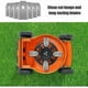 thumbnail image 4 of 45 hojas de titanio para todos los cortacéspedes robóticos Husqvarn/Automower/Yardforce/Gardena (3 g-0,75 mm) con 45 tornillos., 4 of 5