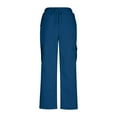 thumbnail image 4 of Antqov Cargo Pants Women, Solid Color Drawstring Multiple Pockets Work Pants, Loose Comfortable Outdoor Causal Joggers, 4 of 6