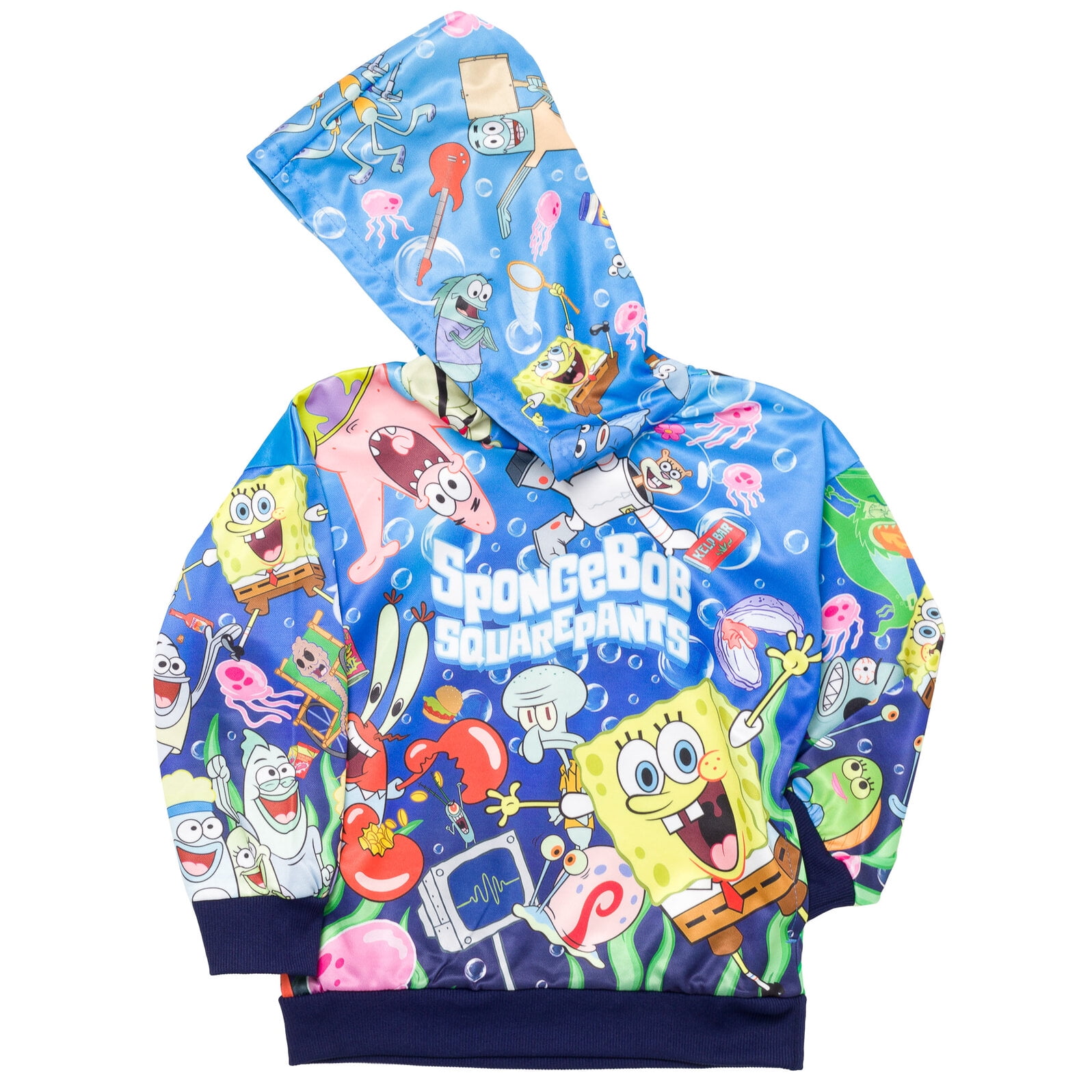 SpongeBob SquarePants Kids Hoodie Sweatshirt, Squidward