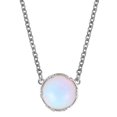 thumbnail image 1 of Ensemble Collier et Boucles d'Oreilles en Pierre de Lune Fait Main pour Femmes, 1 of 6