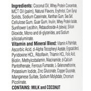 Ketologic Keto Meal Replacement Shake Powder for Optimal Results + MCT Oil + Grass-Fed Whey - Perfectly Formulated Macros for Ketosis - 20 Servings - Vanilla