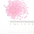 thumbnail image 4 of REGALWOVEN 5mm AB Flat Back Pearls Loose Half Round Resin Pearl Beads DIY Crafts Colorful Light Pink, 4 of 5