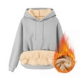 thumbnail image 4 of Mens Fleece Pullover Fleece Lined Heavy Weight Hoodie Heavy Duty Winter Hooded Sweatshirt Thermal Warm Sweatshirts, Limited Time Offer Under 10 Dollars, 4 of 6