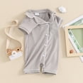 thumbnail image 3 of Okbabeha Newborn Baby Girl Boy Pajama One Piece Romper Sleep Jumpsuit Nightwear Summer Pjs Sleepwear, 3 of 8
