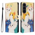 thumbnail image 1 of FOXDOCK Funda Tipo Cartera para Samsung Galaxy S25 FE con Soporte y Correa – Diseño de Patrones Lindos, 1 of 6