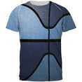 thumbnail image 1 of Championship Basketball Navy & Light Blue All Over Mens T Shirt, 1 of 2