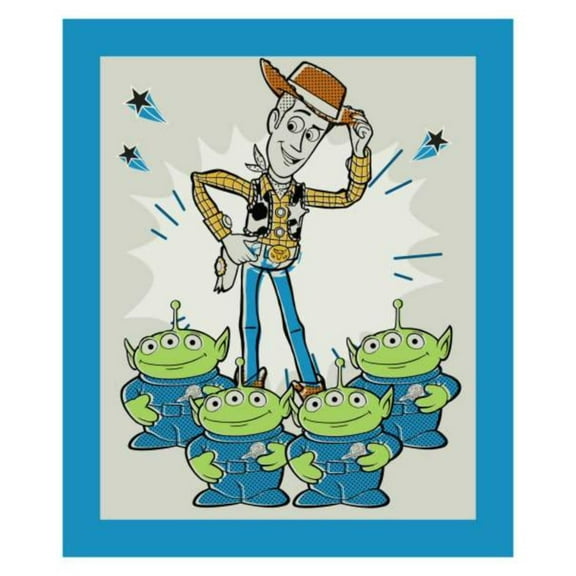 Toy Story Panel Fabric