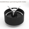 thumbnail image 2 of Licuadora de jugos, vaso de viaje, minimáquina rompedora de paredes, accesorios para máquinas de alimentos auxiliares, tapa para cabezal de licuadora de vaso Tritan, 2 of 2