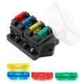 thumbnail image 2 of 12V/24V 4 Way Car Truck Auto Blade Fuse Box Holder Circuit Standard ATO +4X Fuse, 2 of 3